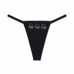 Ripndip Outlets | Blonded Thong (Black)