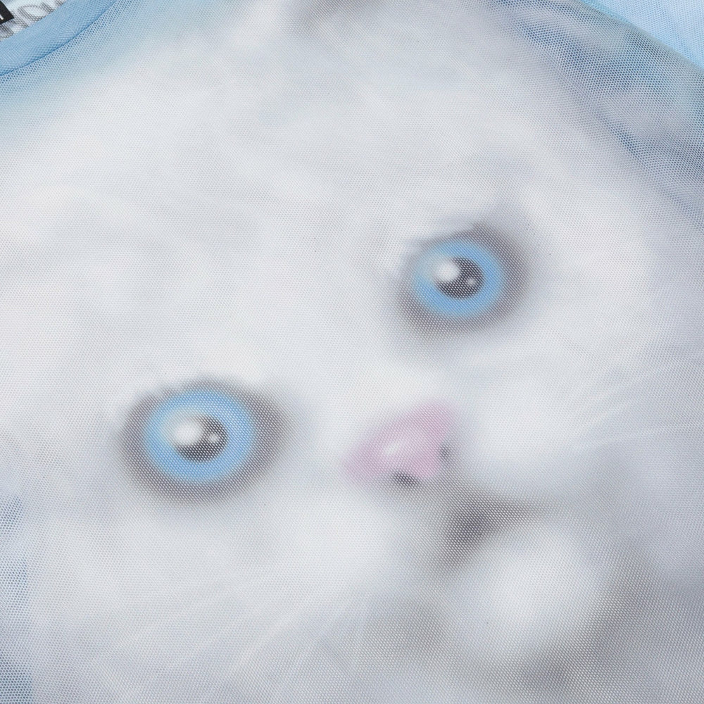 Ripndip For Sale | Sprinkles Long Sleeve Mesh Top (Light Blue)