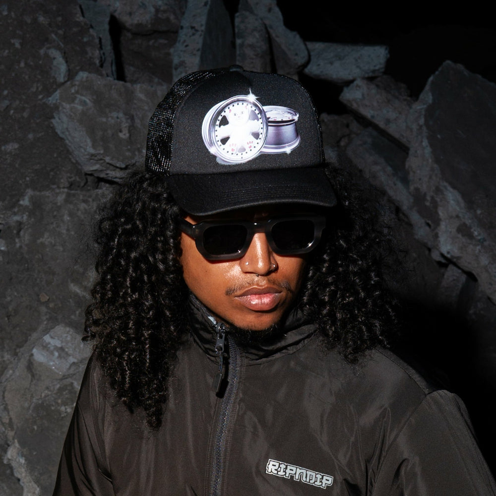 Ripndip Online Shop | Nerm Wheels Trucker Hat (Black)