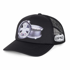 Ripndip Online Shop | Nerm Wheels Trucker Hat (Black)