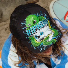 Ripndip For Sale | Skull and Bones Trucker Hat (Black)