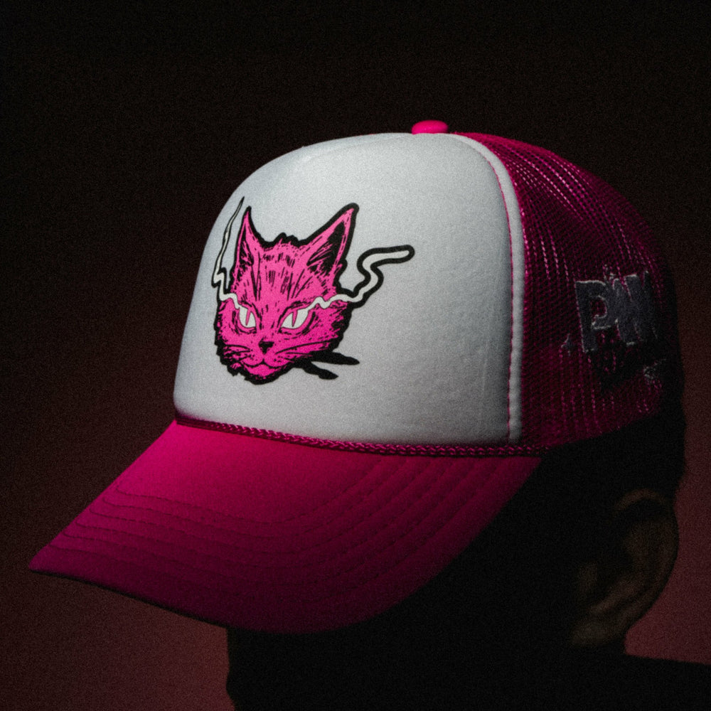 Ripndip Online | Product Pluto PNK Trucker Hat (Pink / White)