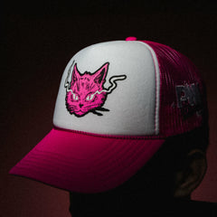 Ripndip Online | Product Pluto PNK Trucker Hat (Pink / White)