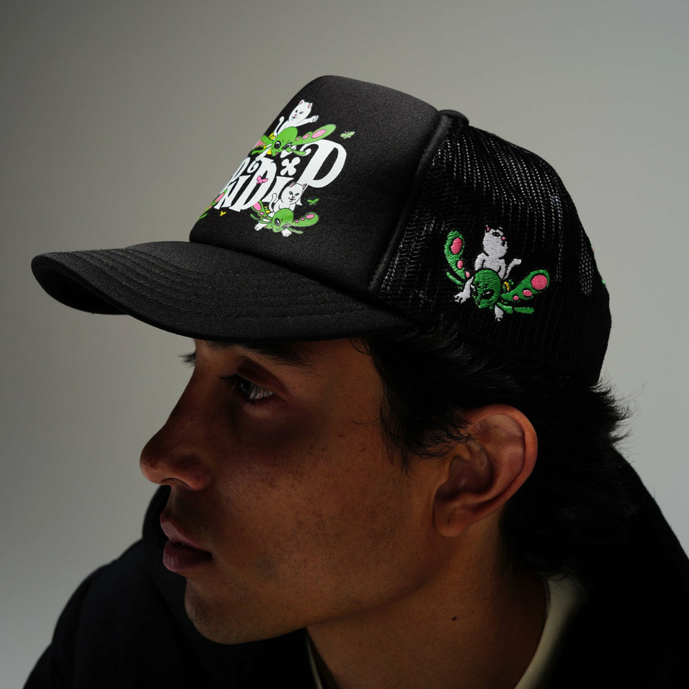 Ripndip Sale | Fly Away Trucker Hat (Black)