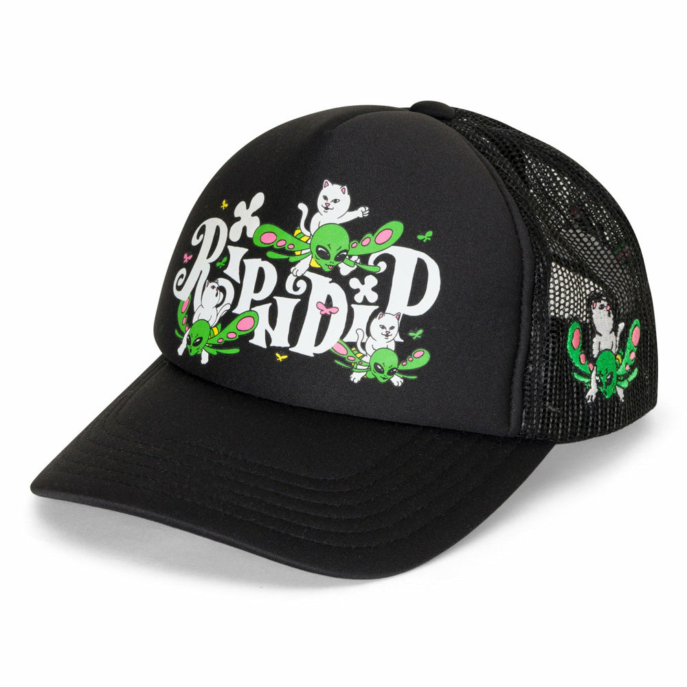 Ripndip Sale | Fly Away Trucker Hat (Black)