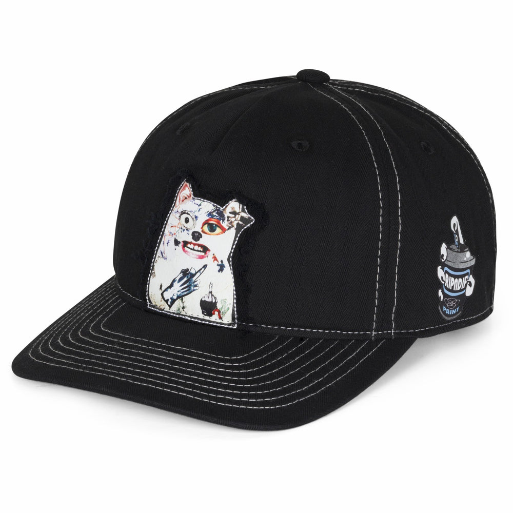 Ripndip Discount | Lord Nermal Collage Snapback (Black)