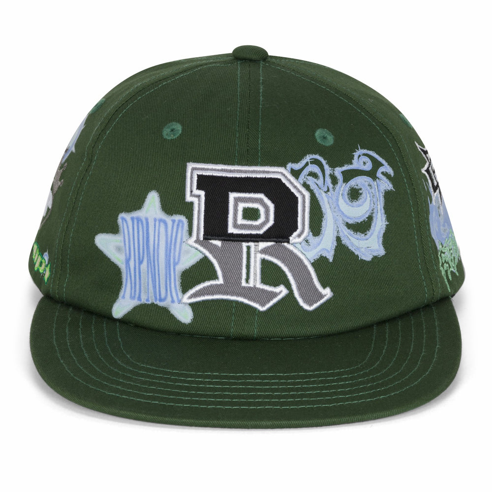 Ripndip Discount | RIPNDIP Team Snapback (Hunter Green)