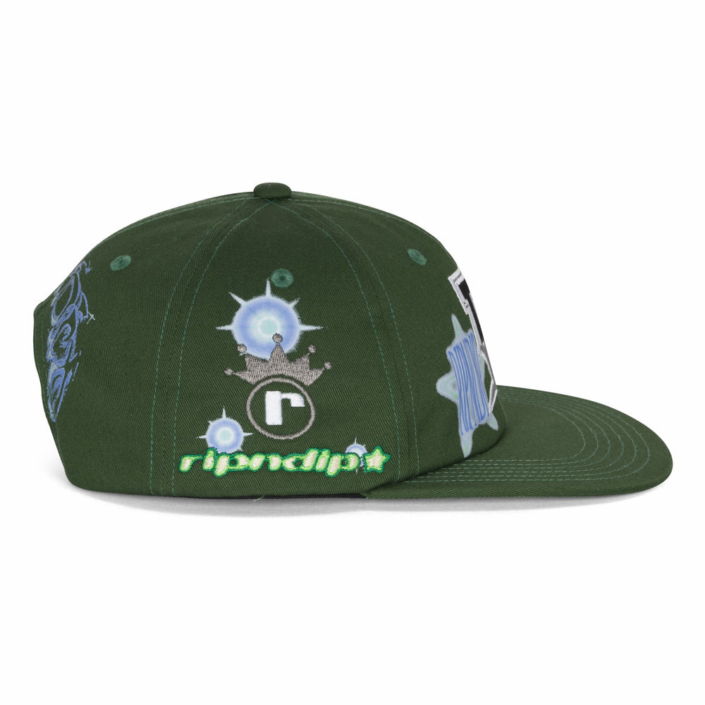 Ripndip Discount | RIPNDIP Team Snapback (Hunter Green)
