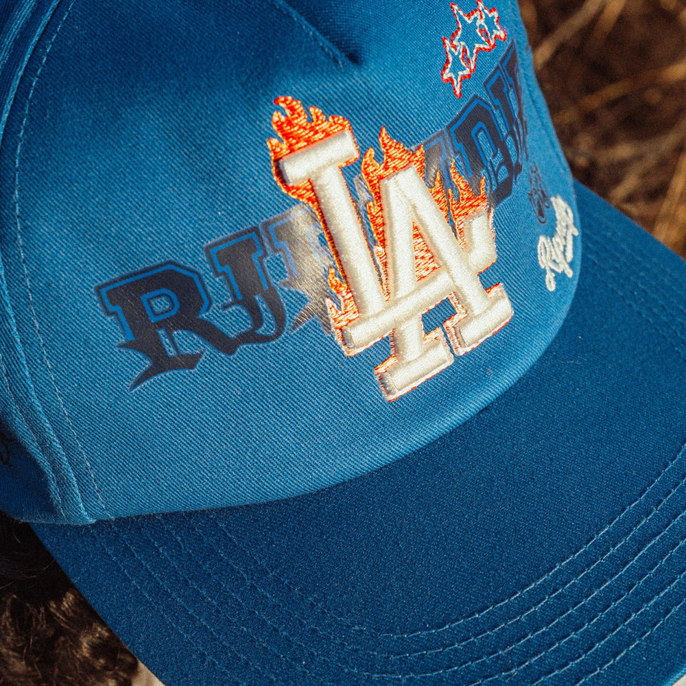 Ripndip Outlets | LA Athletics Snapback (Blue)