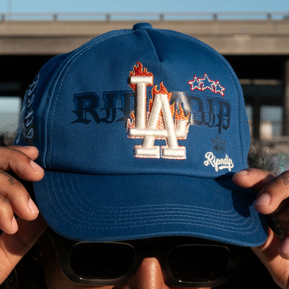 Ripndip Outlets | LA Athletics Snapback (Blue)