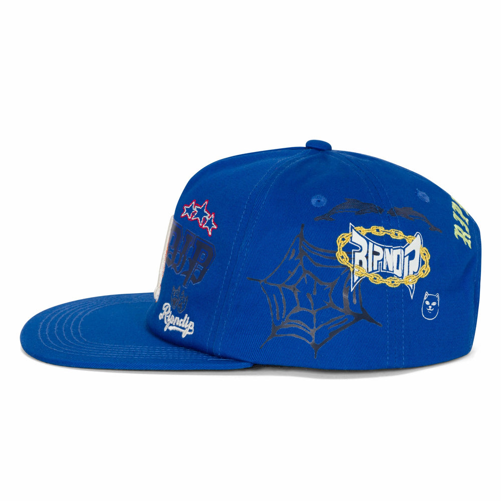 Ripndip Outlets | LA Athletics Snapback (Blue)
