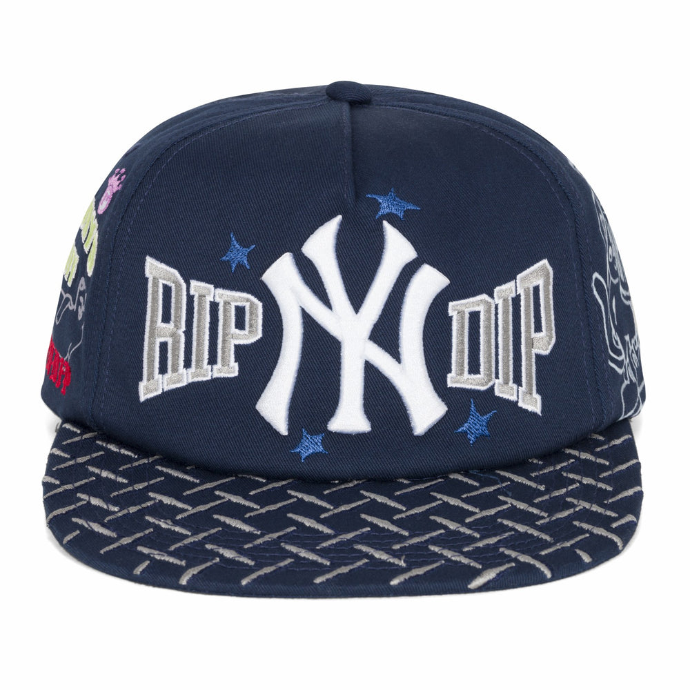 Ripndip Sale | NY Athletics Snapback (Navy)