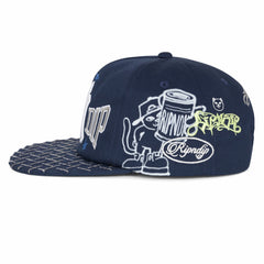 Ripndip Sale | NY Athletics Snapback (Navy)