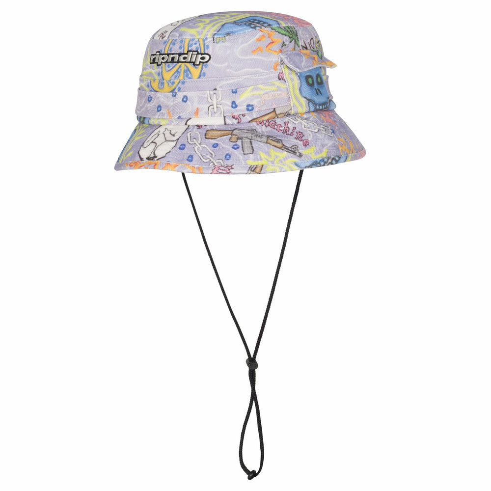 Ripndip Online | Born To Love Boonie Hat (Cornflower)