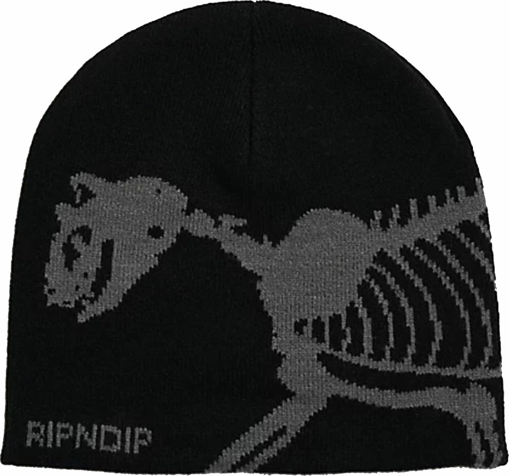 Ripndip Online | Fossil Skull Beanie (Black)