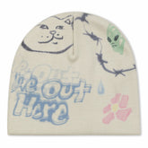 Ripndip Online Shop | Goosebumps Skull Beanie (Bone)