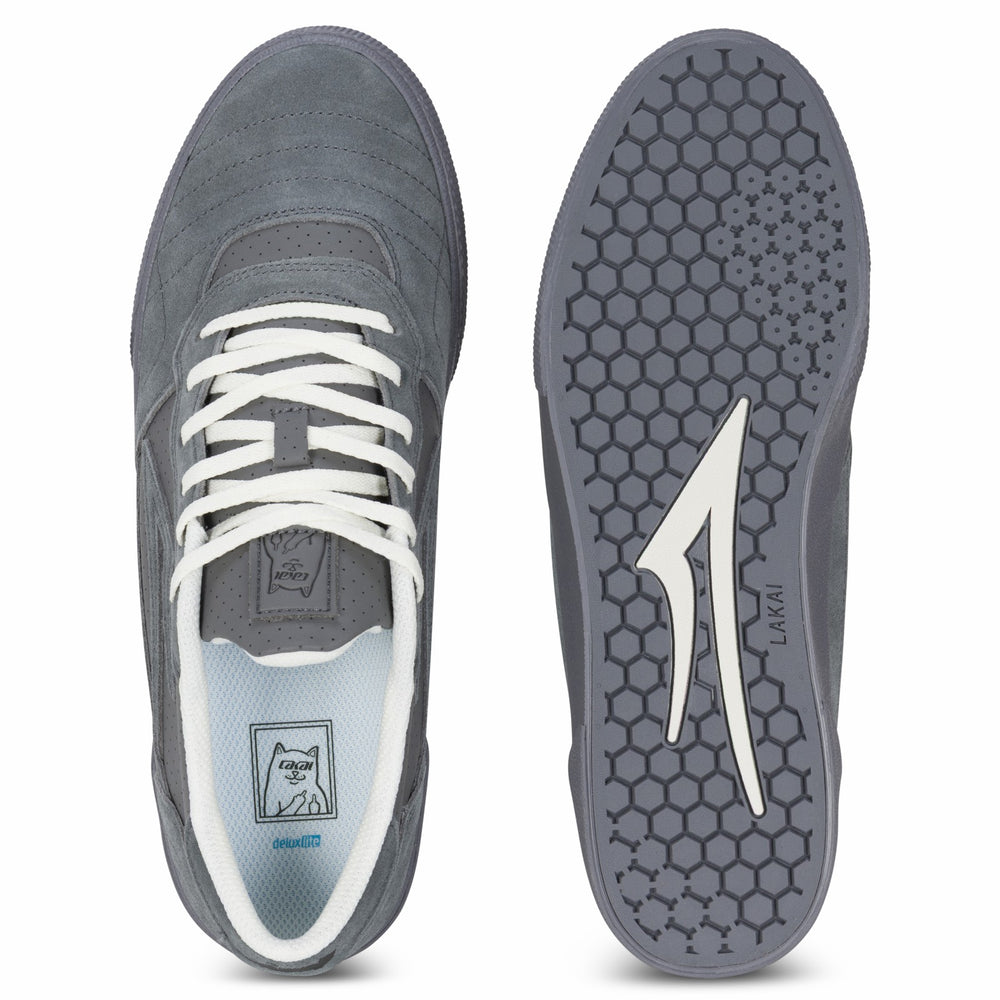 Ripndip Online | Lakai + Ripndip Cambridge (Grey Suede)