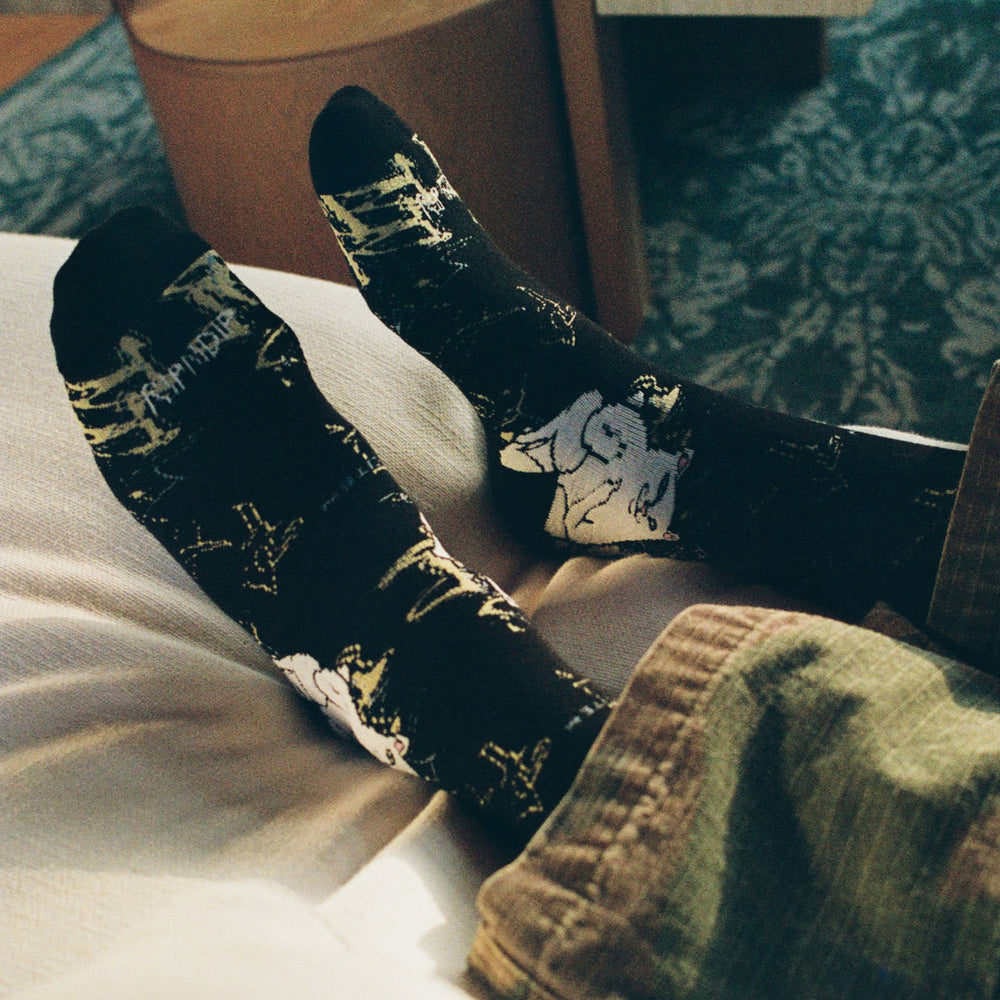 Ripndip For Sale | Lord Nermal Madness Socks (Black)