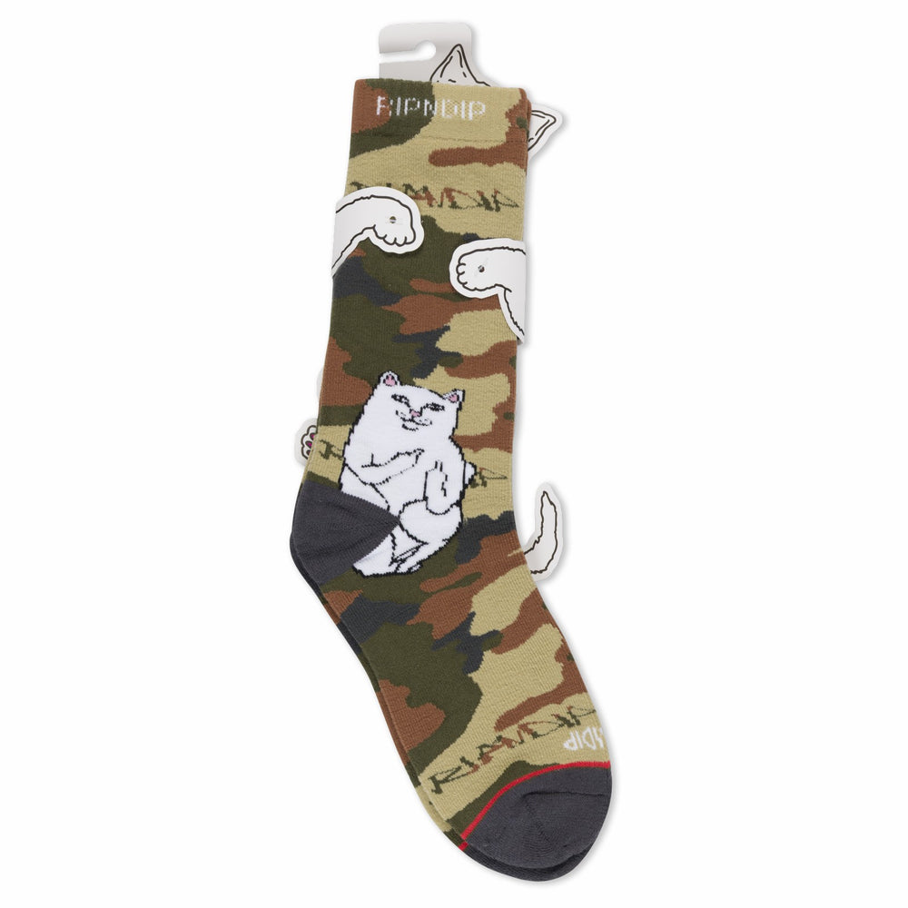 Ripndip Discount | Lord Nermal Street Socks (Camo)