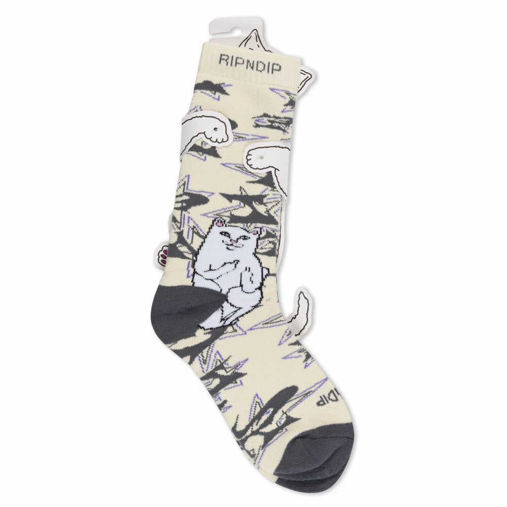 Ripndip Sale | Lord Nermal Wire Socks (Bone)