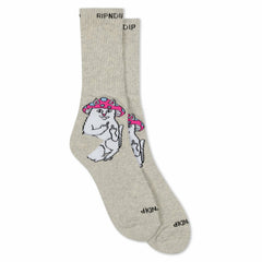 Ripndip New | Lord Mushy Socks (Grey)