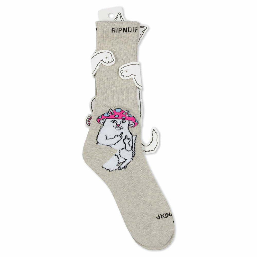Ripndip New | Lord Mushy Socks (Grey)