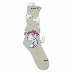 Ripndip New | Lord Mushy Socks (Grey)