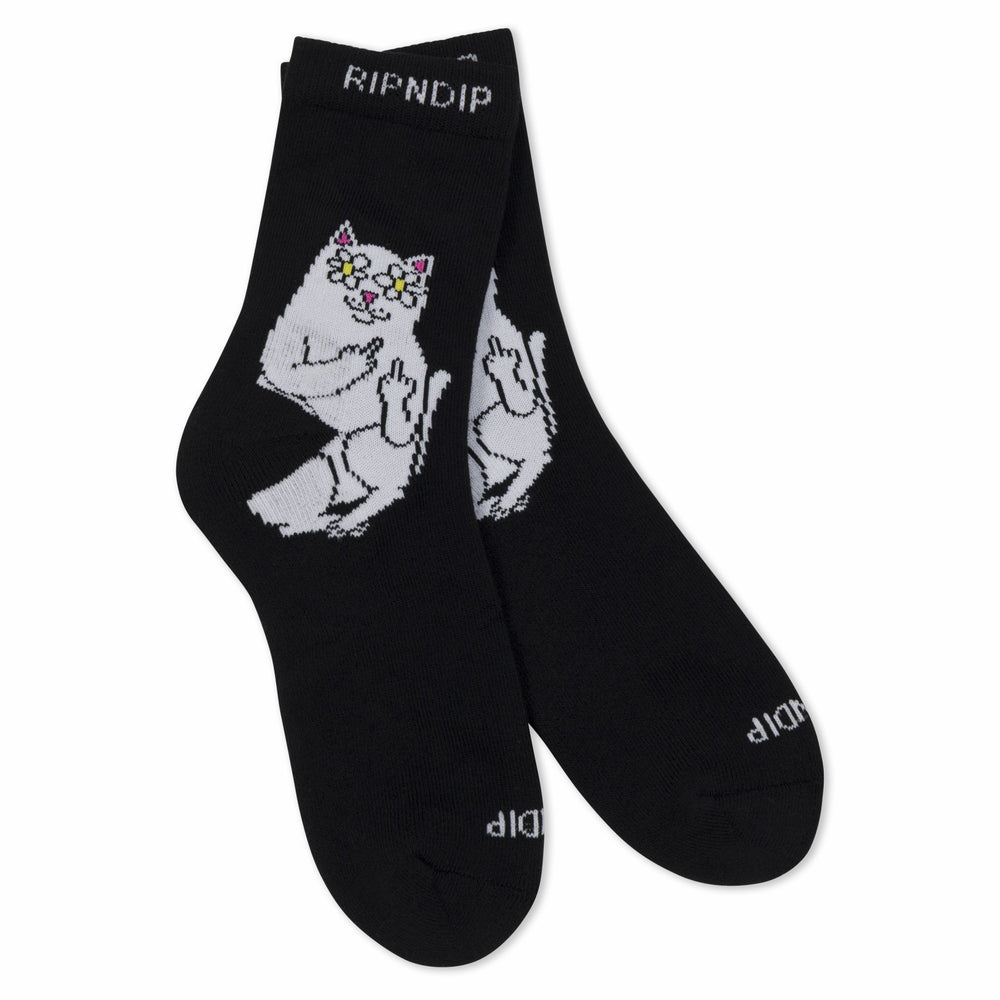 Ripndip For Sale | Lord Blossom Mid Socks (Black)