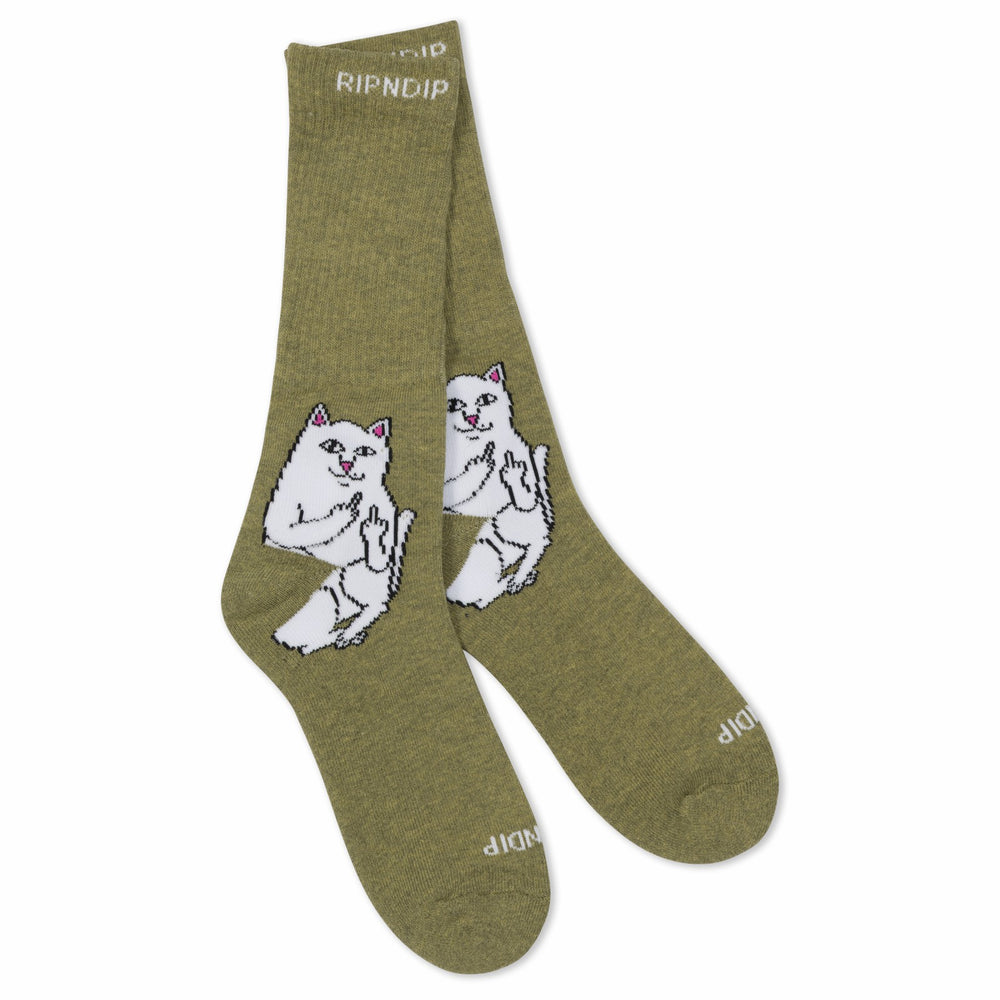 Ripndip Discount | Lord Nermal Socks (Olive)