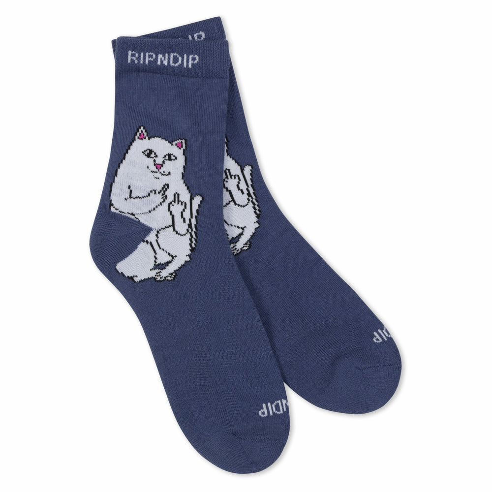 Ripndip Sale | Lord Nermal Mid Socks (Navy)