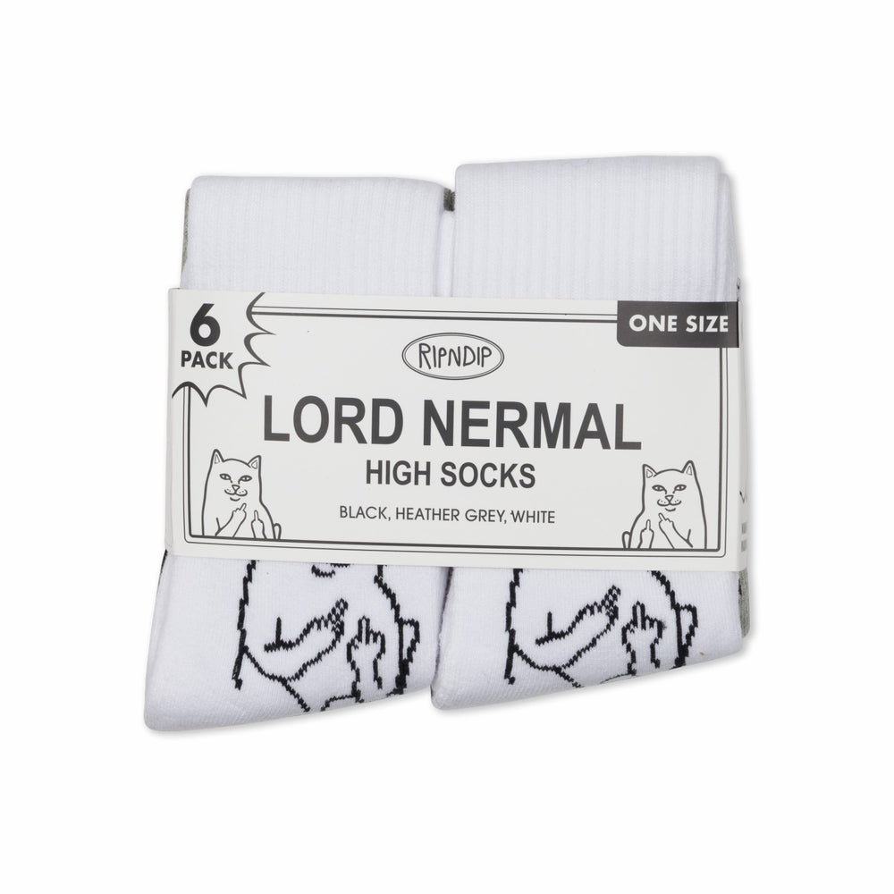 Ripndip Online Shop | Lord Nermal Socks 6 Pack (Multi)