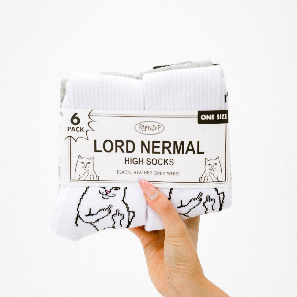 Ripndip Online Shop | Lord Nermal Socks 6 Pack (Multi)