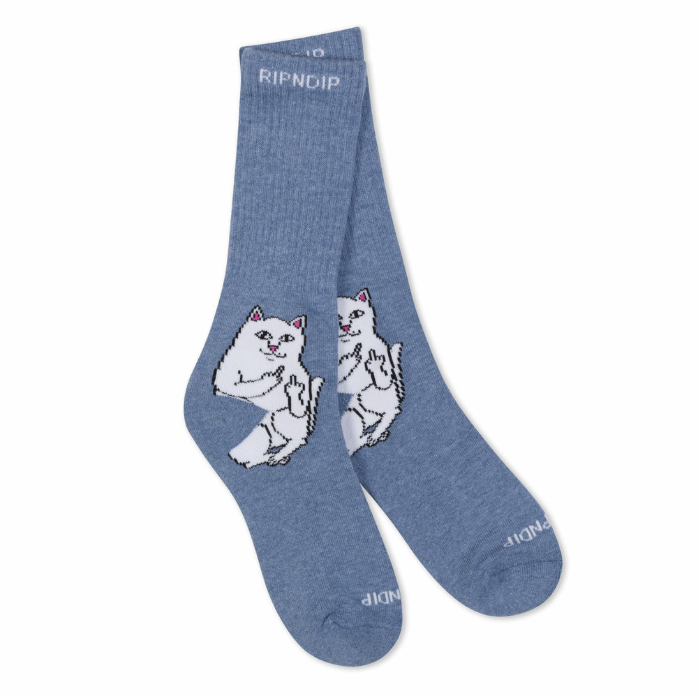 Ripndip Outlets | Lord Nermal Socks (Slate Heather)