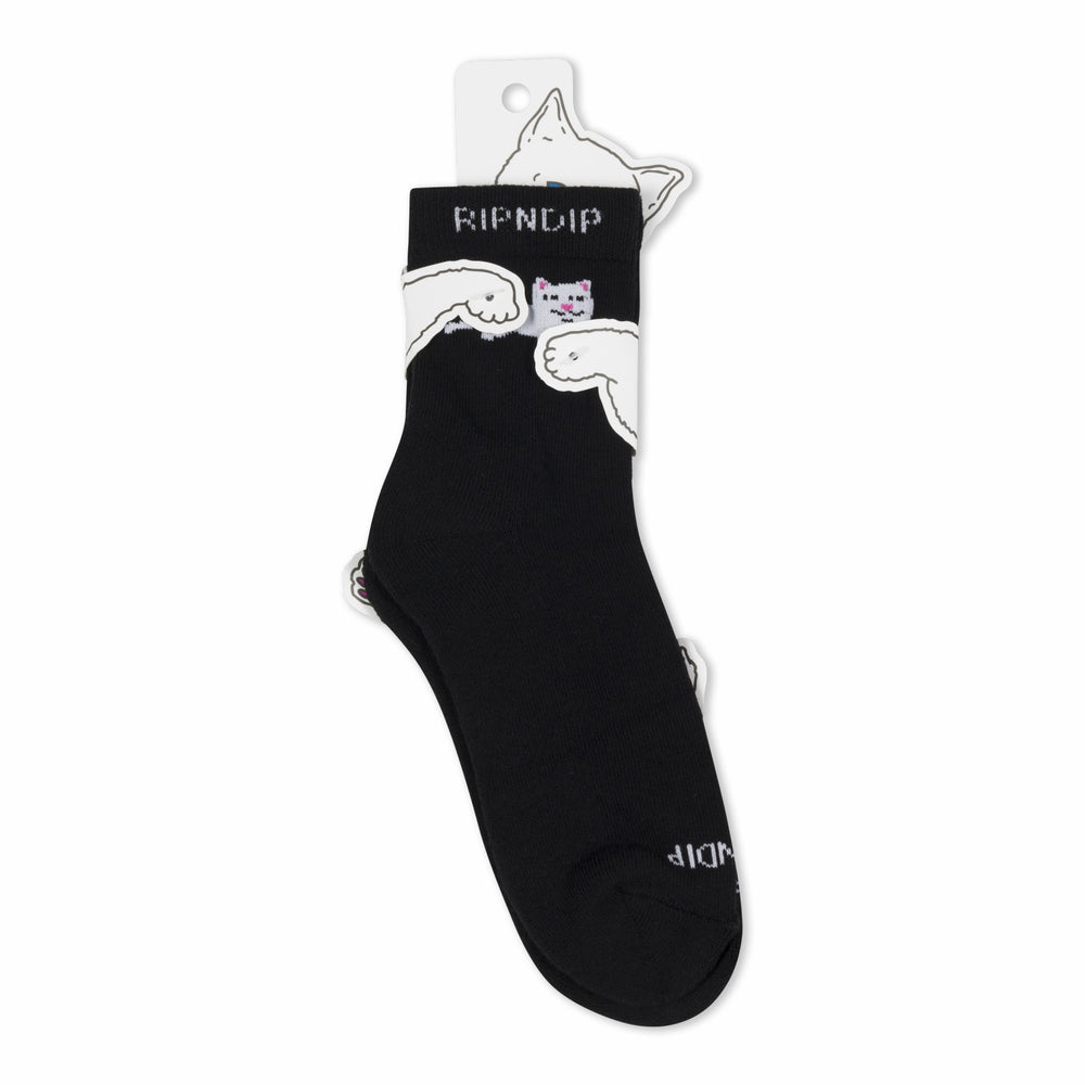 Ripndip New | Out Of This World Mid Socks (Black)