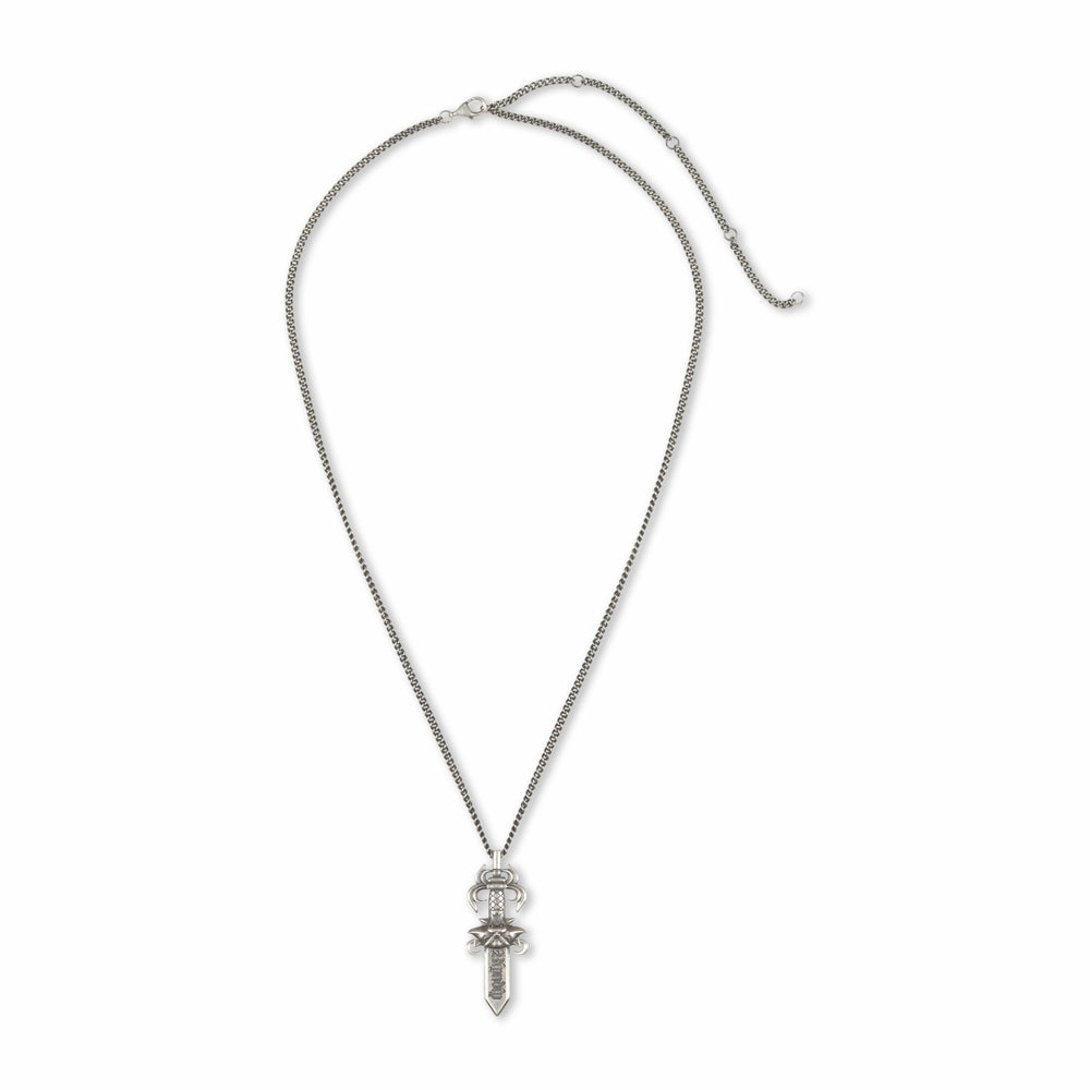 Ripndip Outlets | Nerm Dagger Necklace (Silver)