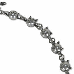 Ripndip For Sale | Lord Nermal Ball and Chain Necklace (Silver)