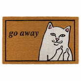 Ripndip Online Shop | Go Away Door Mat (Brown)