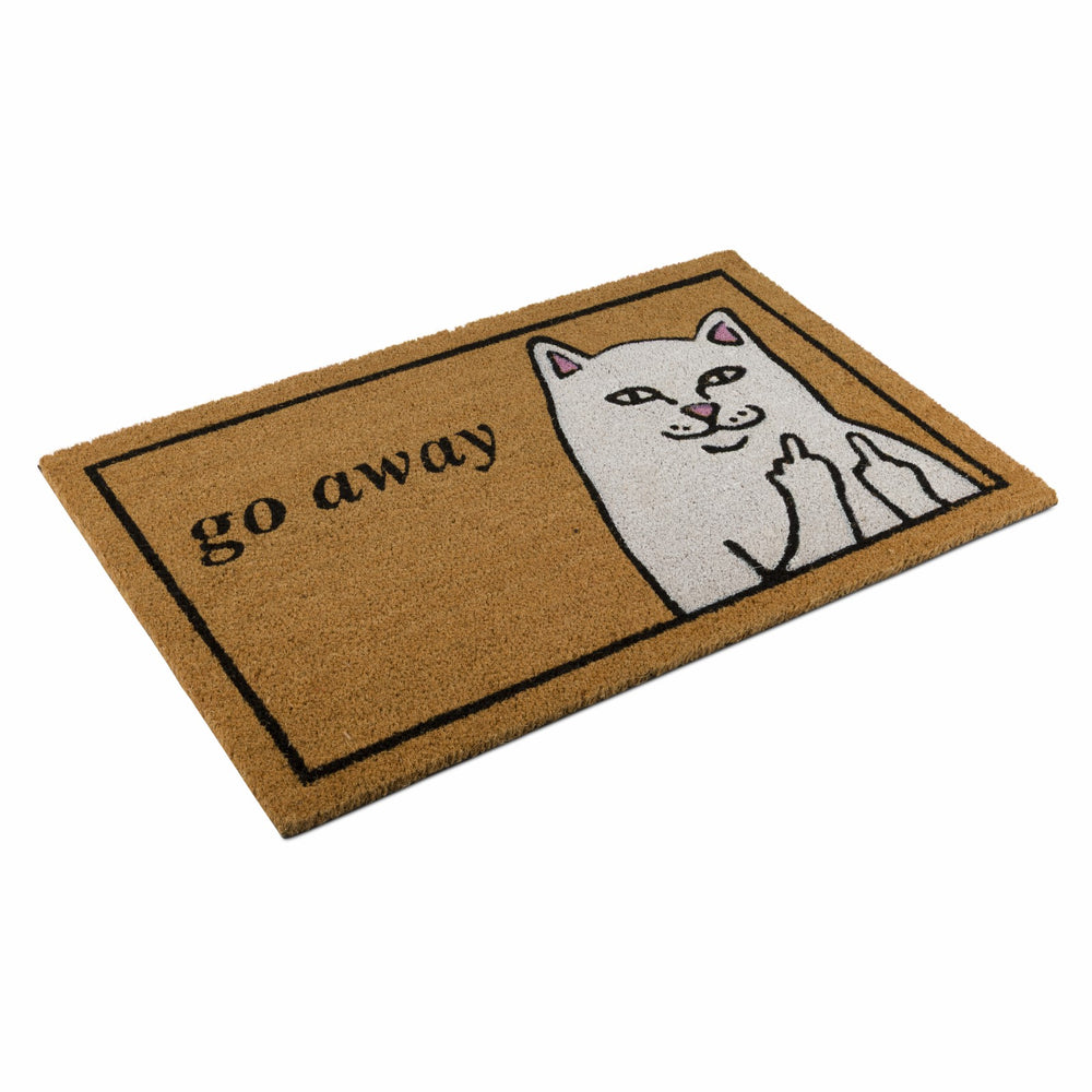 Ripndip Online Shop | Go Away Door Mat (Brown)