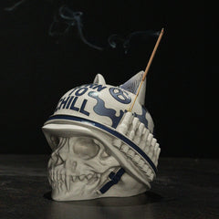 Ripndip New | Born To Chill Ceramic Incense Holder (Indigo)