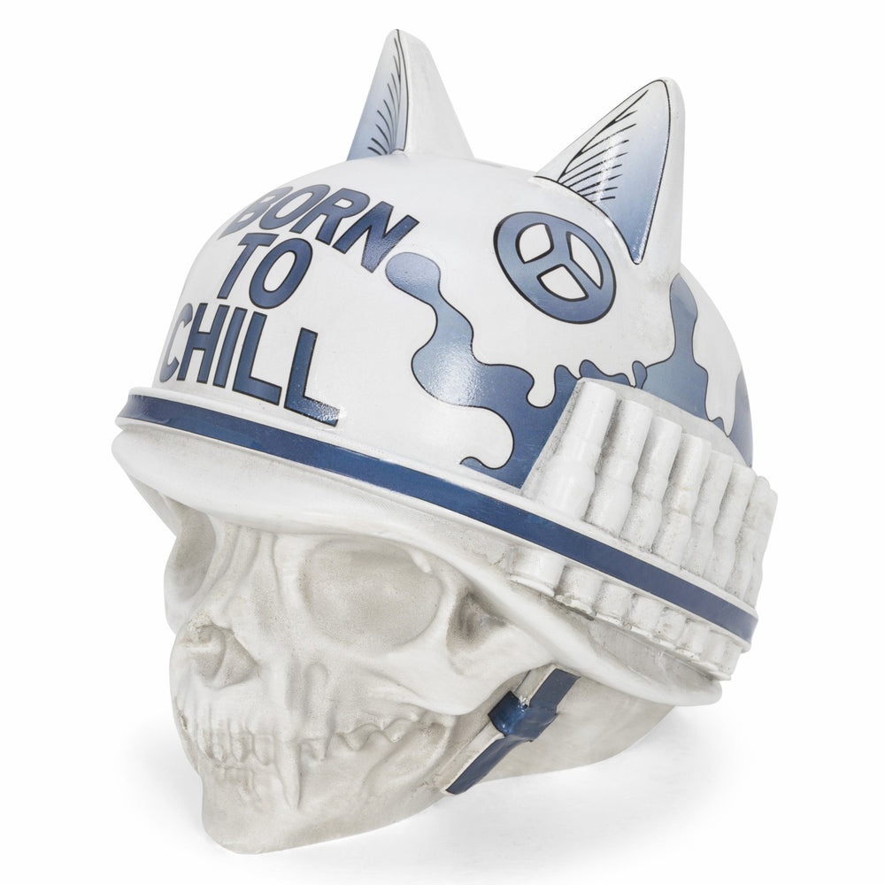 Ripndip New | Born To Chill Ceramic Incense Holder (Indigo)