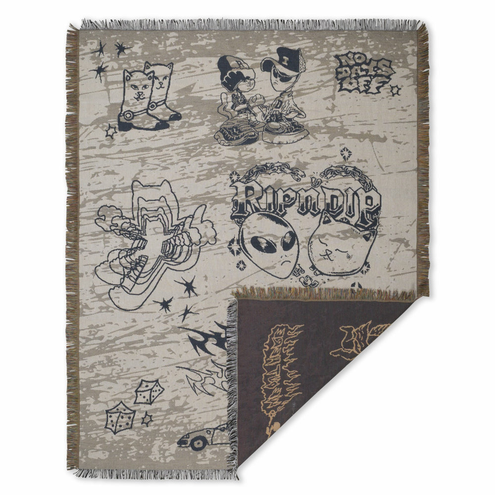 Ripndip Online | Westside Blanket (Bone)