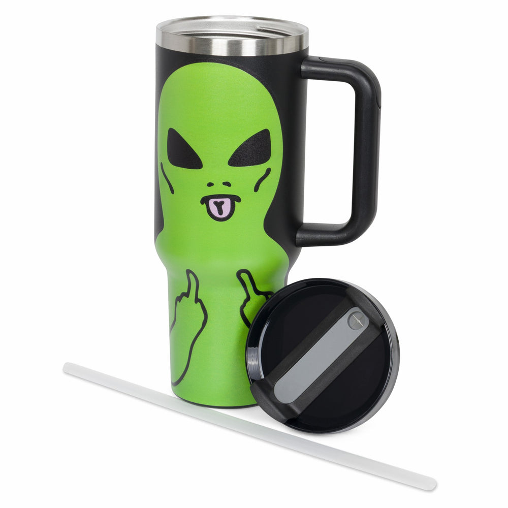 Ripndip Outlets | Lord Alien Big Ol Cup Tumbler (Black)