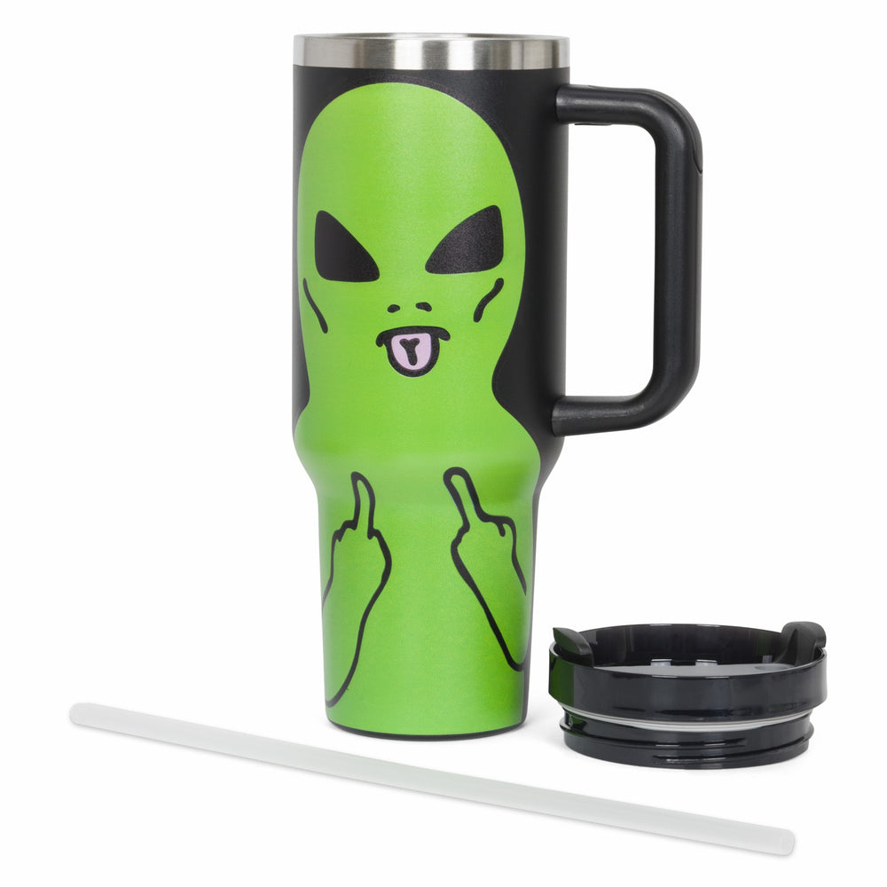 Ripndip Outlets | Lord Alien Big Ol Cup Tumbler (Black)