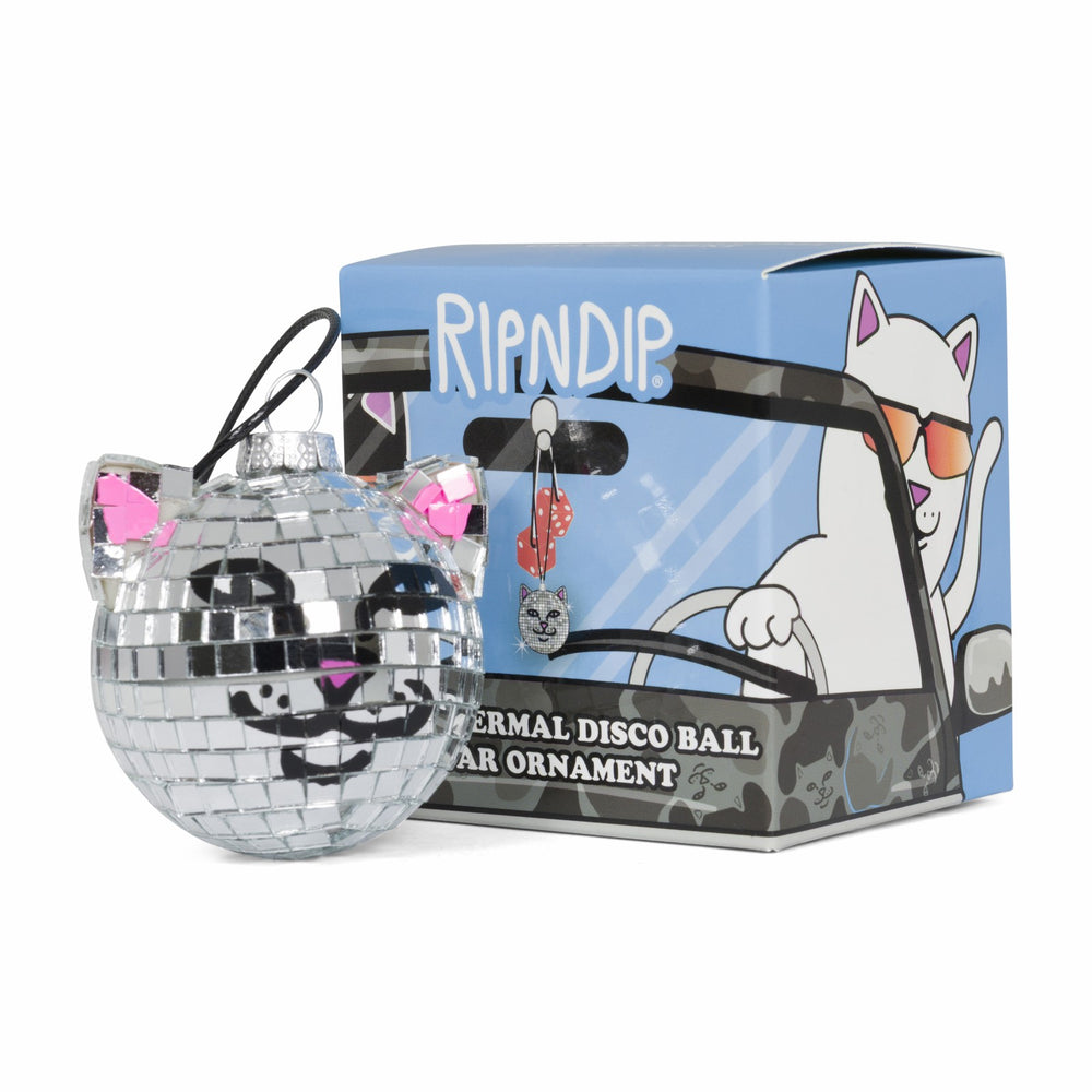 Ripndip Sale | Nermal Disco Car Ornament (Metallic)