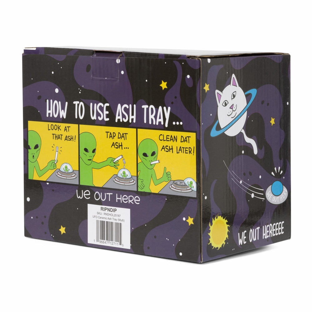 Ripndip New | UFO Ceramic Ashtray (Multi)