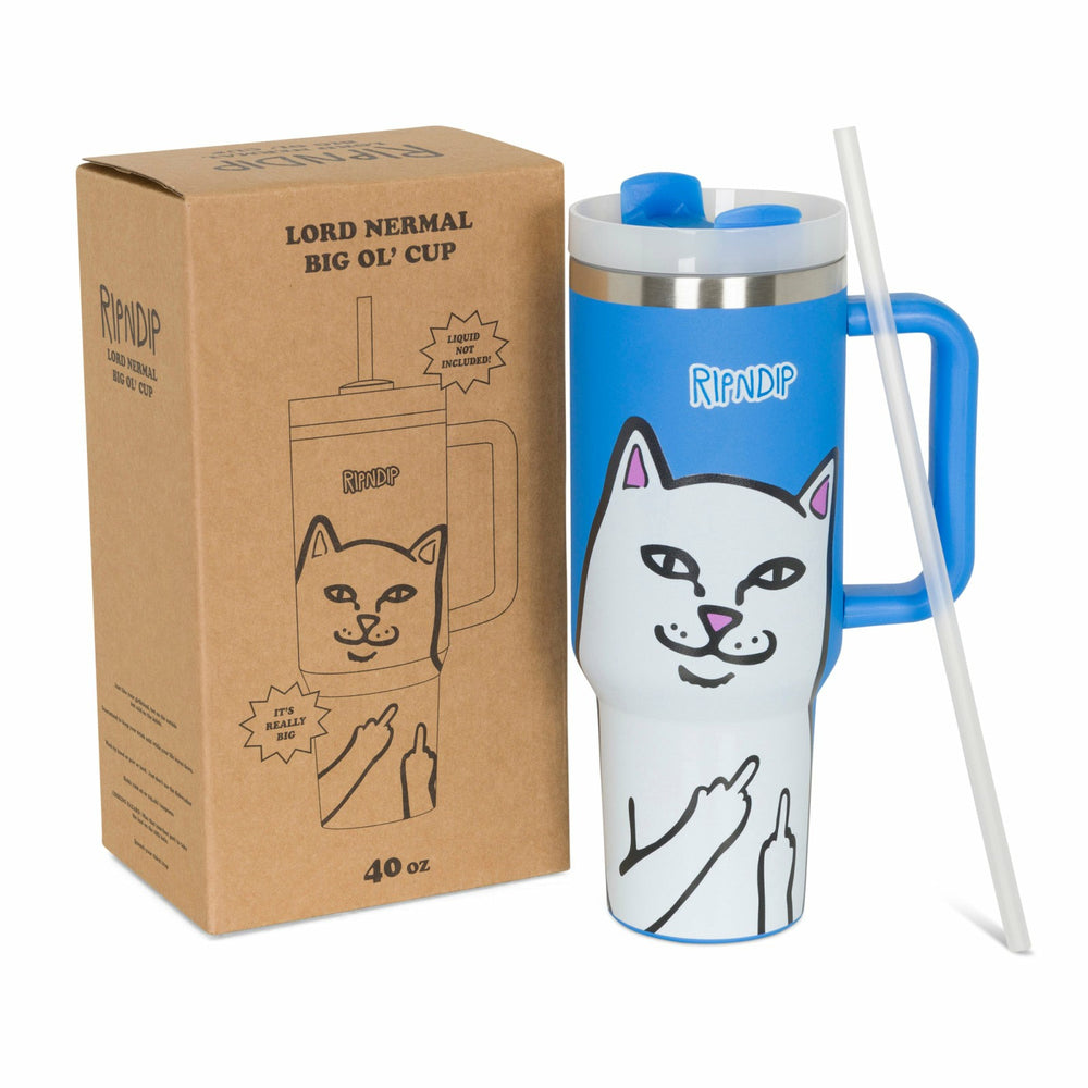 Ripndip Online | Lord Nermal Big Ol Cup Tumbler (Blue)
