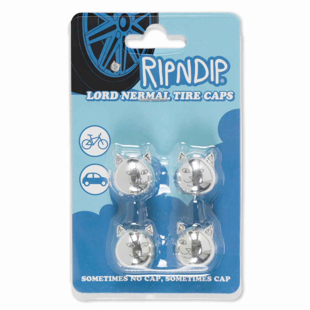 Ripndip Discount | Lord Nermal Tire Caps (Silver)