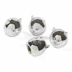 Ripndip Discount | Lord Nermal Tire Caps (Silver)