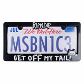 Ripndip Outlets | Tailgate License Plate Frame (Black) - Ripndip