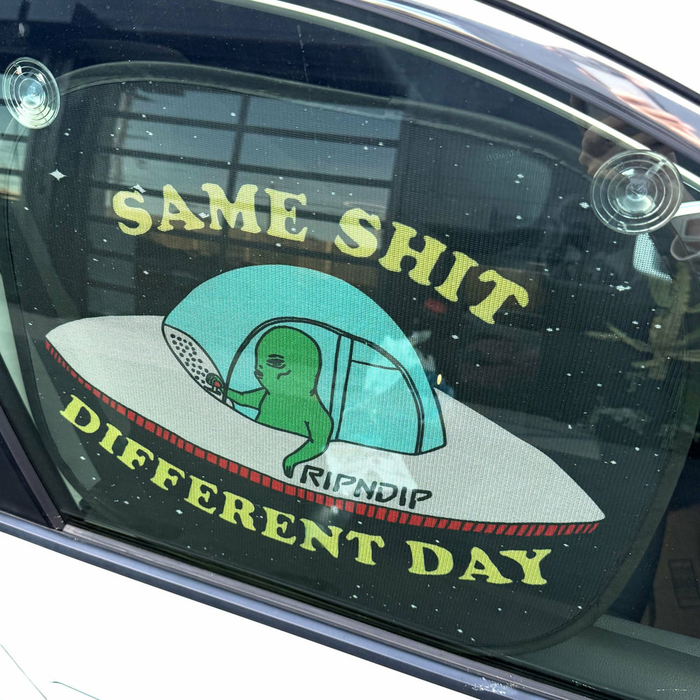 Ripndip Online Shop | Same Shit Different Day Window Shade (Black)